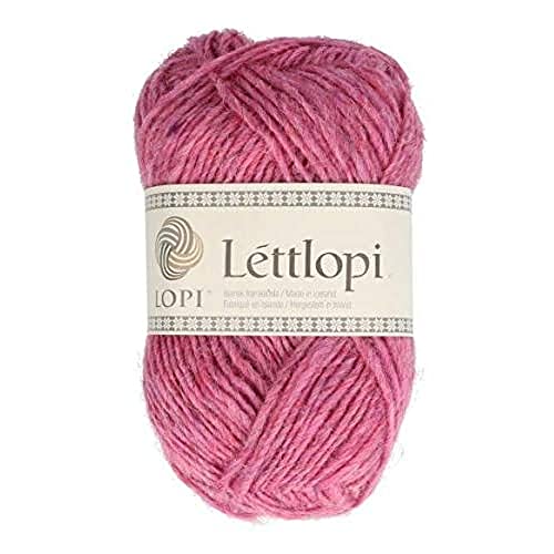 ÁLAFOSS - Icelandic wool yarn 1522-1412 Garn, pink heather,...