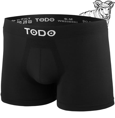 TODO 37% Merino Boxershorts Herren - kratzt Nicht....