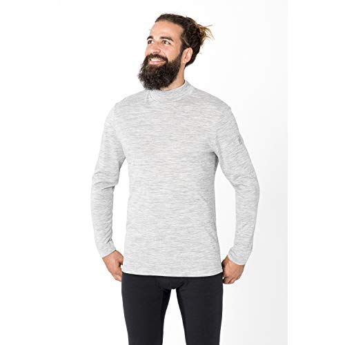 super.natural Herren Base Turtle Neck 178 Herren Sweatshirt,...