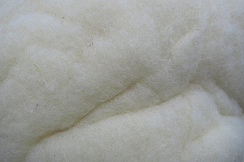 Deko-Schnee-Shop Füllwatte aus 100% Schafschurwolle, Natur,...