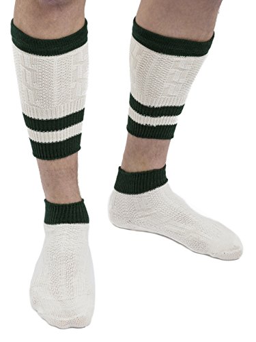 Herren Jungen Trachtensocken Loferl 2tlg - Wadenwärmer +...