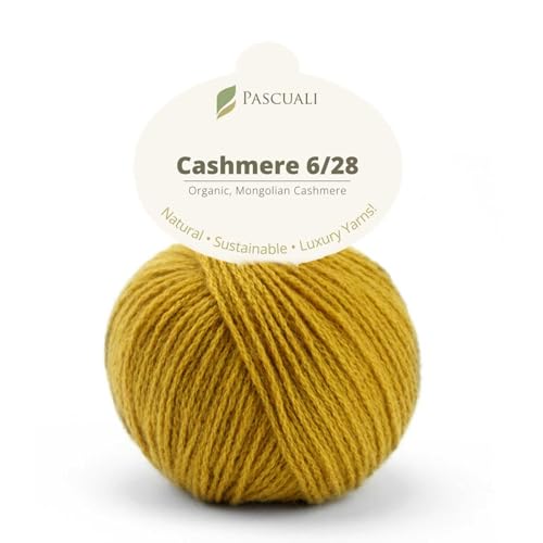 25 g Pascuali Cashmere 6/28 | 100% Kaschmirwolle Bio...