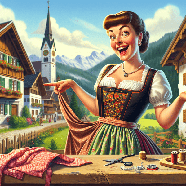  Passprobleme: Was tun wenn das Dirndl zu weit ist